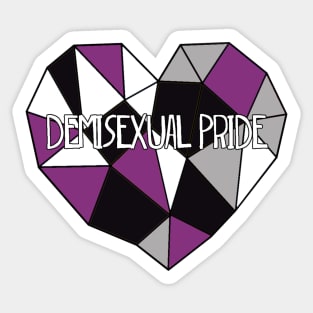 Demisexual Love Sticker